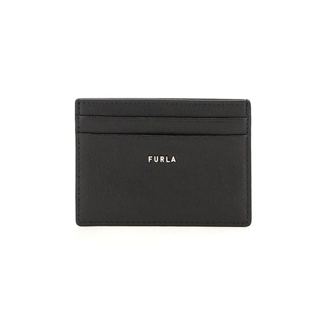 훌라 로고 카드홀더 블랙 공용 지갑 PCZ2UNO B30000 O6000