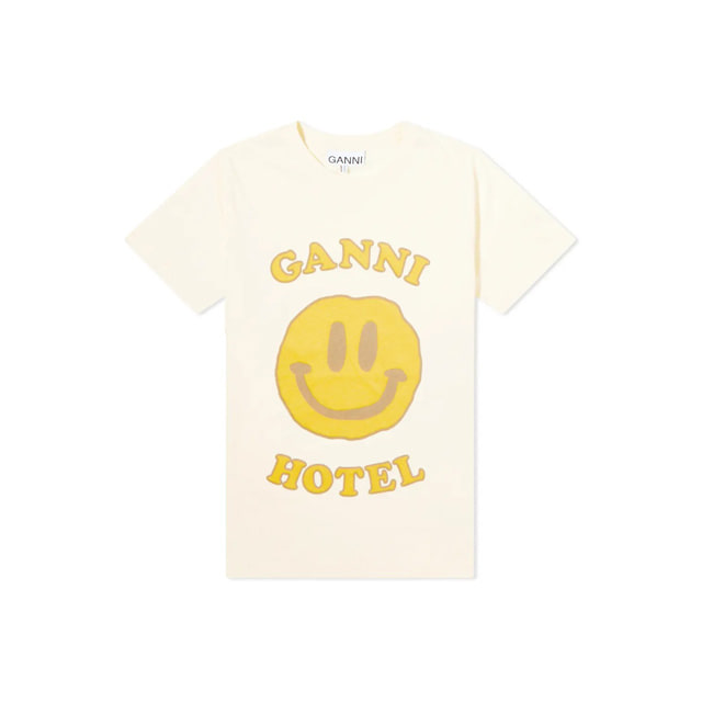 가니 호텔 티셔츠 옐로우 여성 T3224 302